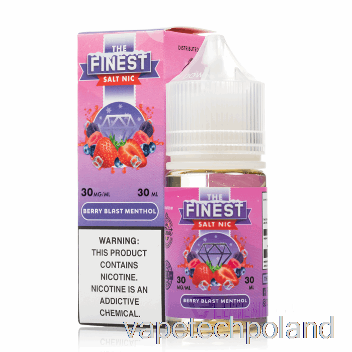 Vape Pod Berry Blast Mentol - Najlepsza Edycja Owocowa Sól Nic - 30ml 50mg